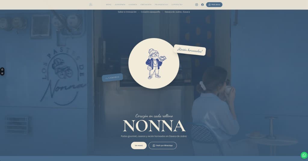 Los Pastes de Nonna | Pastes gourmet en Oaxaca