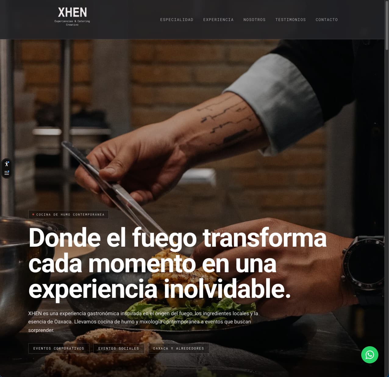 Xhen | Experiencias y Catering Creativo